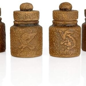 Harry Potter Ceramic Spice Jars – Hogwarts Houses Set