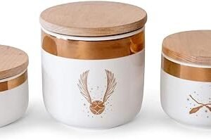 Harry Potter Quidditch Ceramic Storage Jar Set