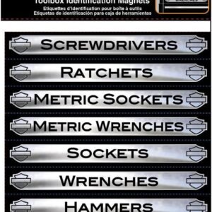 HD Magnetix Toolbox Identification Magnets, 16-pack