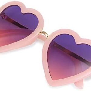 Heart Shaped Sunglasses for Toddler Girls