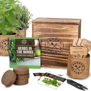 Herb Garden Starter Kit - DIY Grow Kit