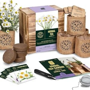 Herbal Tea Growing Kit - Indoor Garden