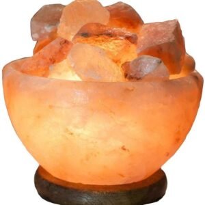 Himalayan Salt Lamp Bowl with Dimmer