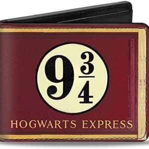 Hogwarts Express Bifold Wallet – Burgundy/Gold