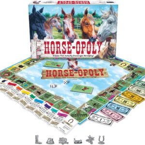 Horse-Opoly Board Game by Late For The Sky