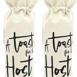 Hostess Wine Bottle Bags – Set of 2