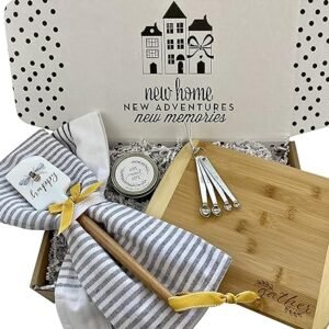 House Warming Gift Basket with Cutting Board