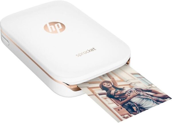 HP Sprocket Portable Photo Printer - White