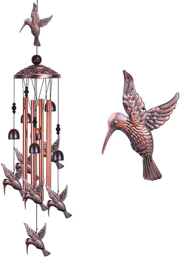 Hummingbird Wind Chimes - Outdoor Decor