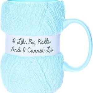 I Like Big Balls Knitting Mug