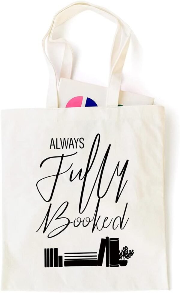 Ihopes Funny Library Reusable Tote Bag