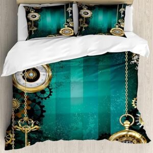 Industrial Steampunk Duvet Cover Set