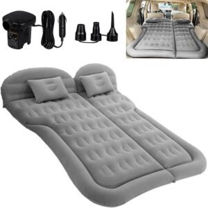 Inflatable SUV Air Bed with Pump – Portable Camping Mattress