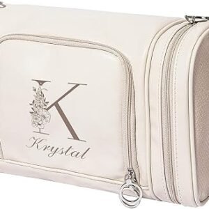 Initial Name Travel Toiletry Bag