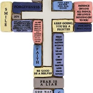 Inspirational Resin Cross for Teenage Boys