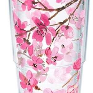 Japanese Cherry Blossom Tumbler with Lid