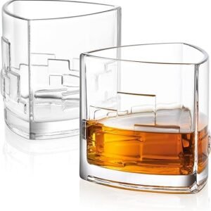 JoyJolt Revere Whiskey Glasses – Set of 2