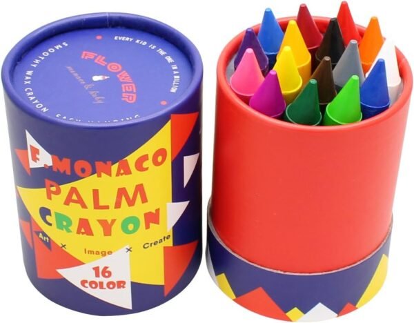 Jumbo Crayons for Toddlers, 16 Colors