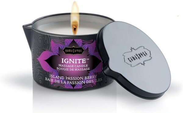 KAMA SUTRA Ignite Massage Candle - Coconut and Berry