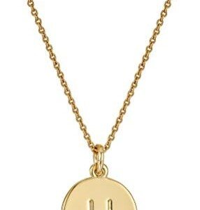 Kate Spade Gold Alphabet Pendant Necklace