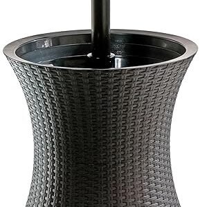 Keter Outdoor Patio Cool Bar + Cooler, Brown