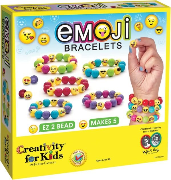 Kids Emoji Bracelets - Arts and Crafts