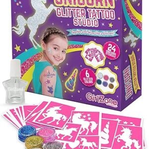 Kids Unicorn Glitter Tattoo Studio