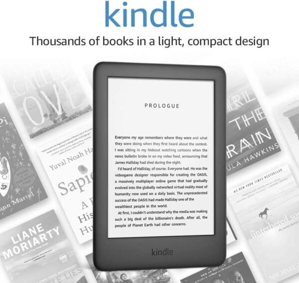 Kindle (2019) - Built-in Front Light - Black