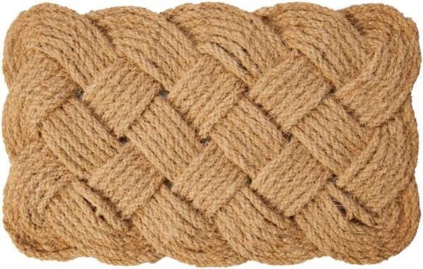 Knot-Ical Coconut Fiber Coir Doormat