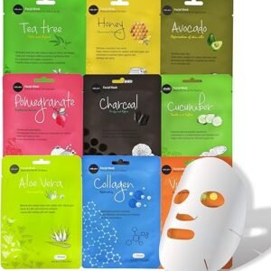 Korea Celavi Facial Mask Pack (9 Sheets)