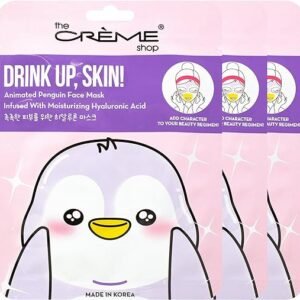 Korean Skincare Penguin Face Mask Set