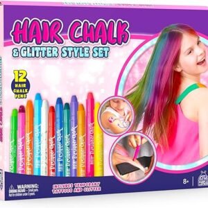 Ladybug Hair Chalk for Girls – Washable & Colorful!