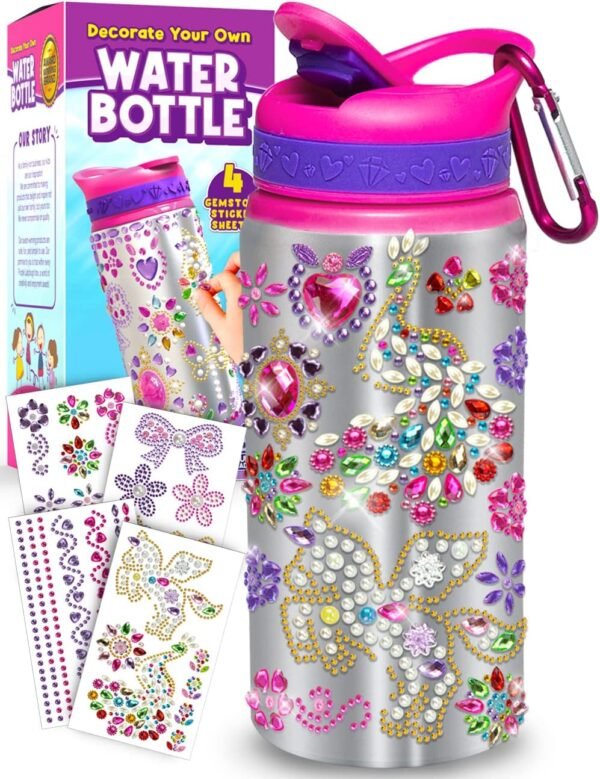 Ladybug Water Bottle Decorating Kit