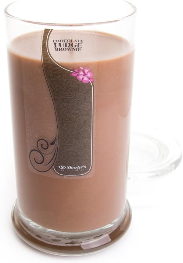 Large Chocolate Fudge Brownie Candle