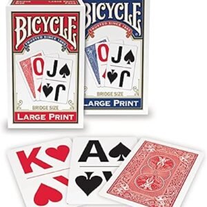 Large Print Bicycle Playing Cards (2-Pack)