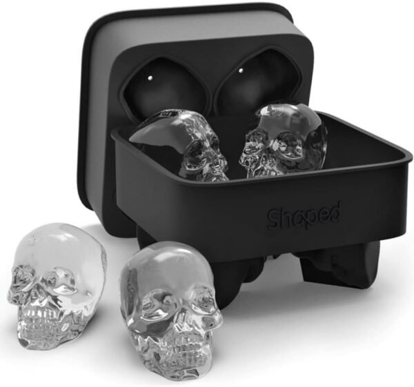 Large Skull Ice Mold Tray for Whiskey Drinkers