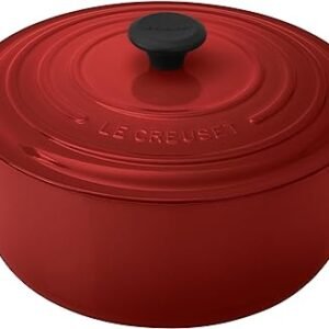 Le Creuset Round Dutch Oven, 7.25 qt., Cerise