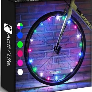 LED Bike Wheel Lights: 2-Pack for Safety and Style