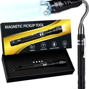 LED Magnetic Pickup Tool - Stocking Stuffer for Men
