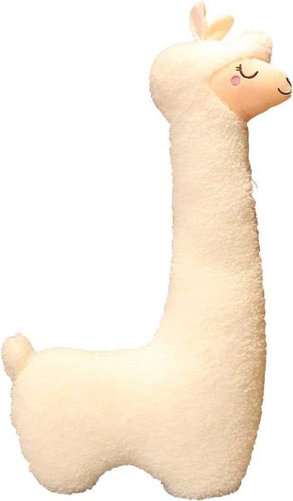 Llama Plush Pillow, 51 Inch Alpaca Stuffed Animal