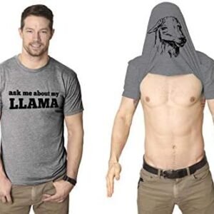 Llama T-Shirt – Funny Animal Flip