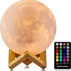 LOGROTATE Moon Lamp with 16 Colors