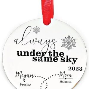 Long Distance Relationship Ornament – Always Under Same Sky