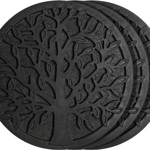 LT Rubber Tree Garden Stepping Stones, Set of 3