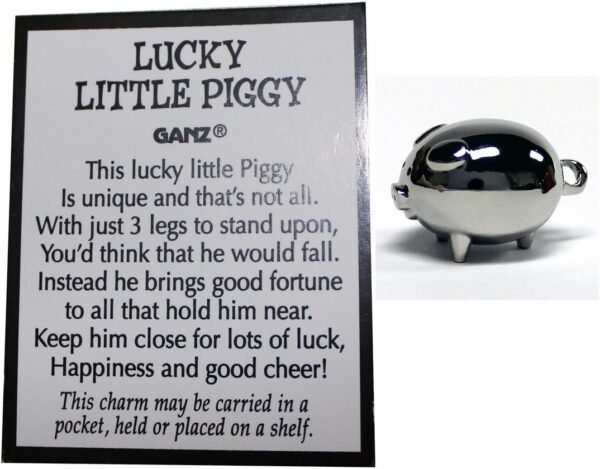 Lucky Little Pig With Story Card