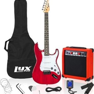 LyxPro Electric Guitar Kit Bundle