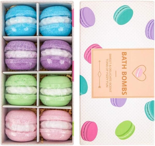Macaron Bath Bombs Gift Set