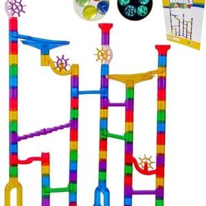 Marble Run For Kids 4-8: 138Pcs Marble Maze Game