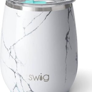 Marble Slab Stainless Steel Wine Tumbler