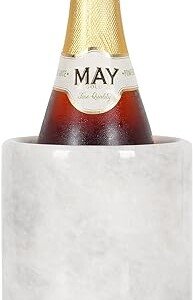 Marble Wine Chiller TableTop White